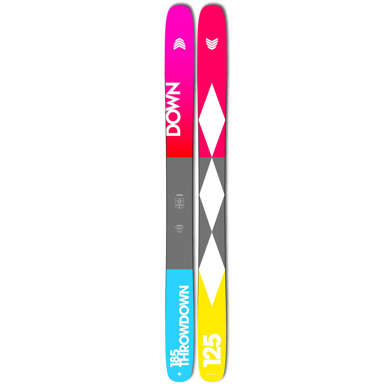 DOWN THROWDOWN CARBON 125 24/25 185