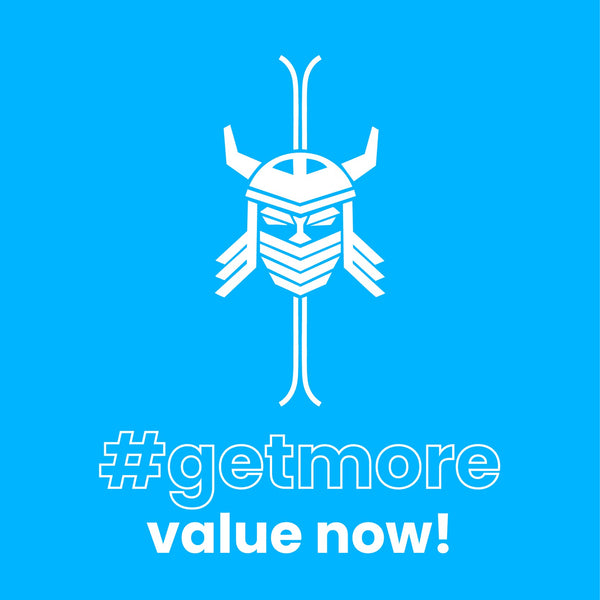 Ullr, the Norse God of snow, wants you to #getmore.