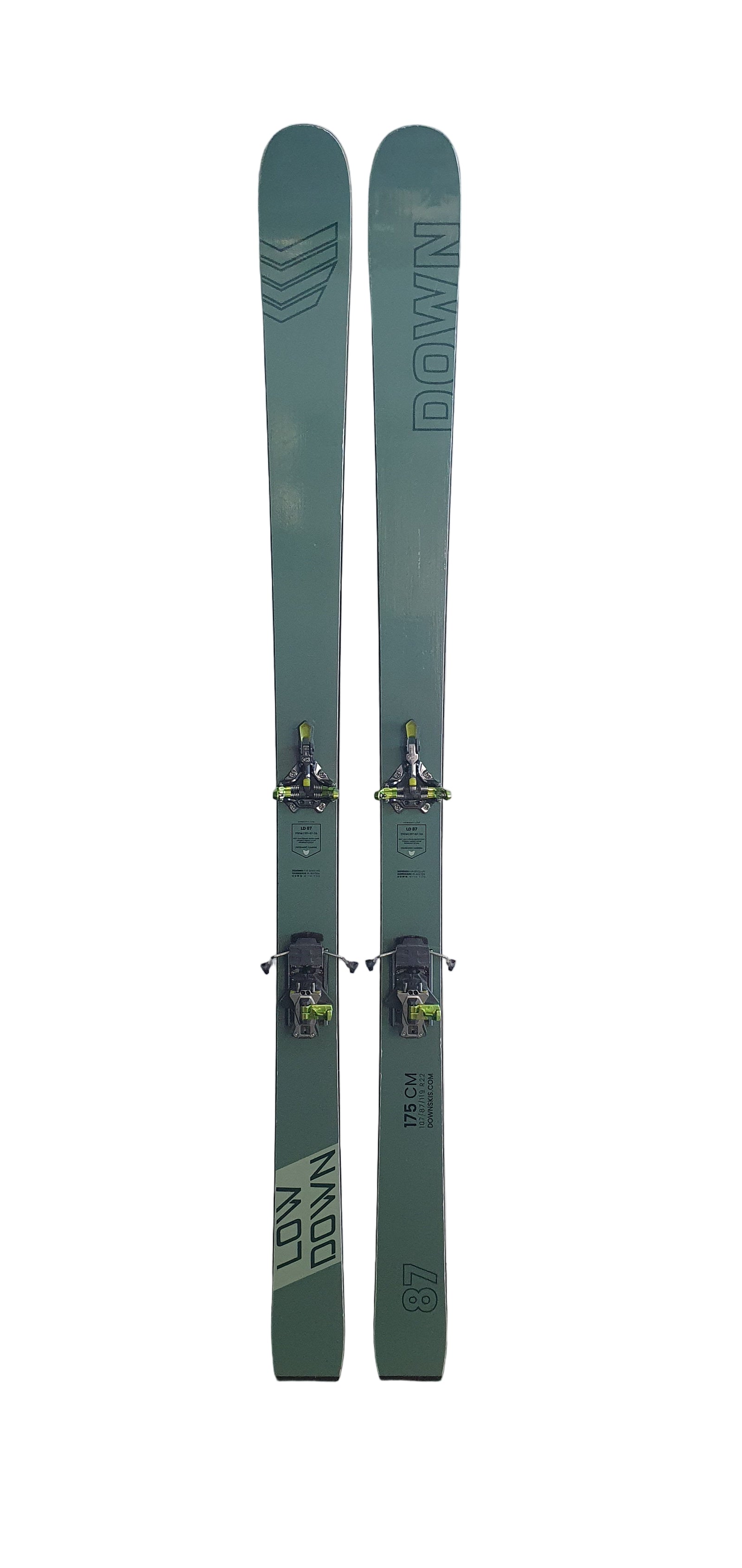 DOWN LOWDOWN CARBON 88 24/25 171 REFURBED & G3 Z12