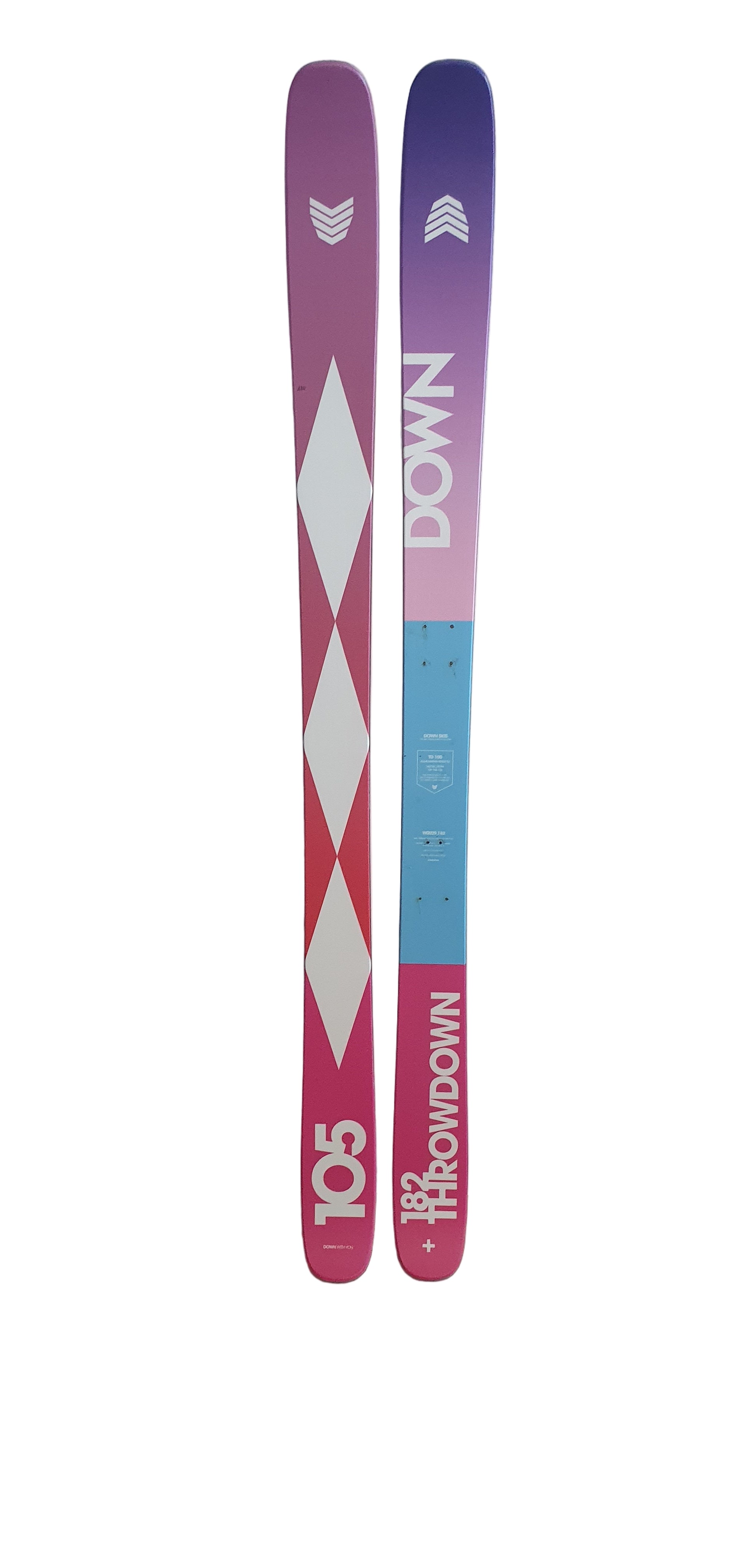 DOWN THROWDOWN CARBON 105 24/25 182 REFURBED