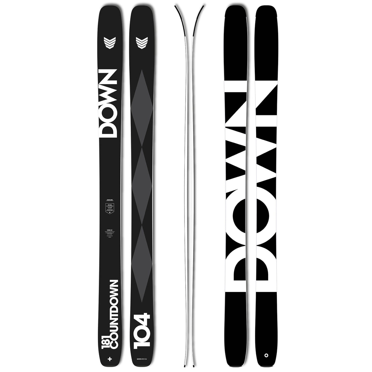 DOWN COUNTDOWN CARBON 104 24/25