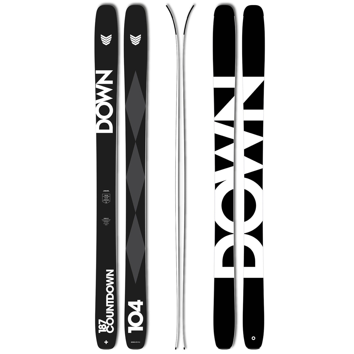 DOWN COUNTDOWN CARBON 104 24/25