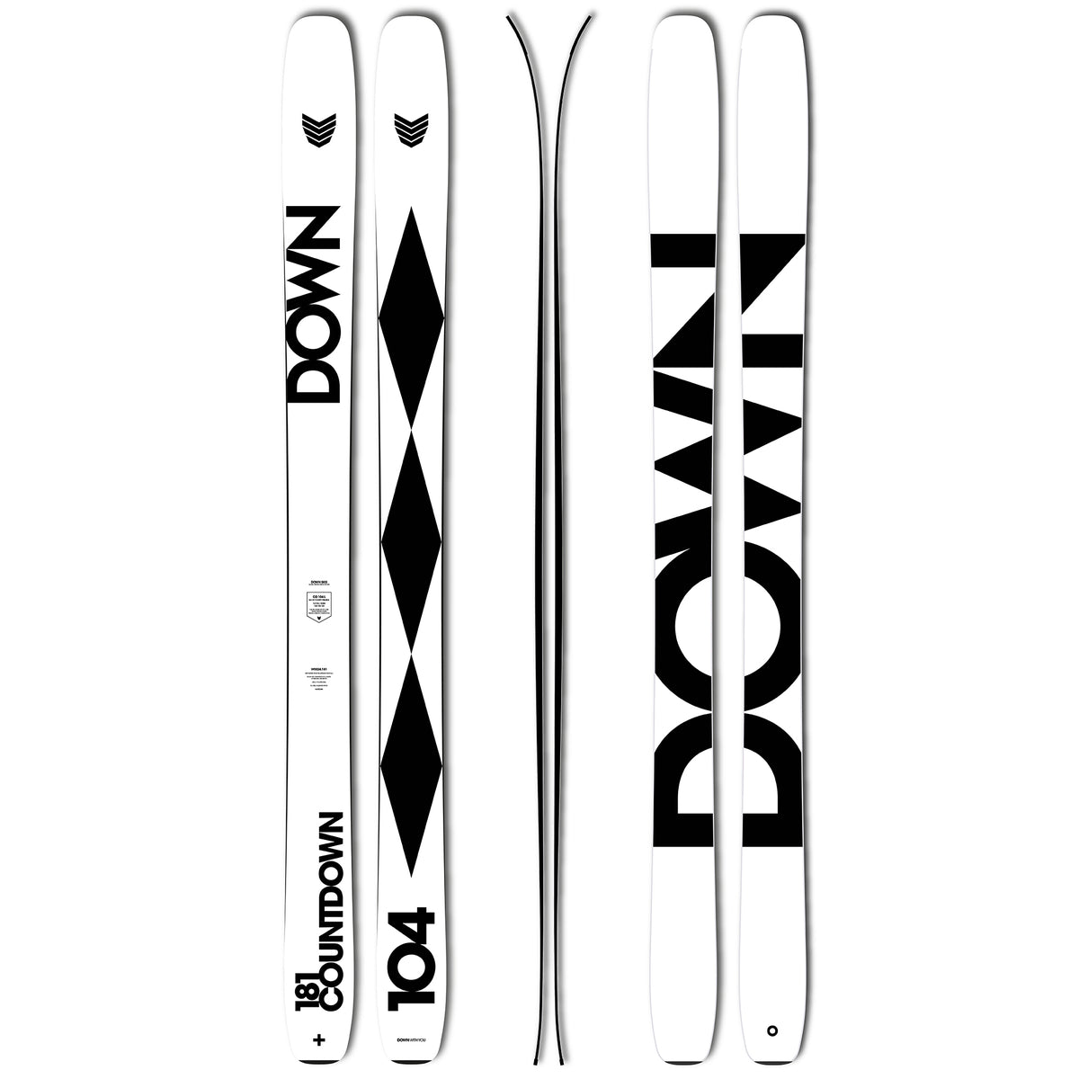 DOWN COUNTDOWN CARBON 104 L 24/25