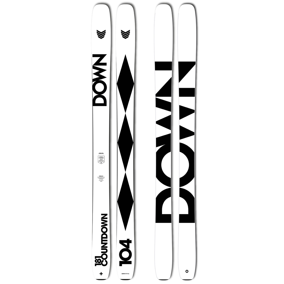 DOWN COUNTDOWN CARBON 104 L 24/25