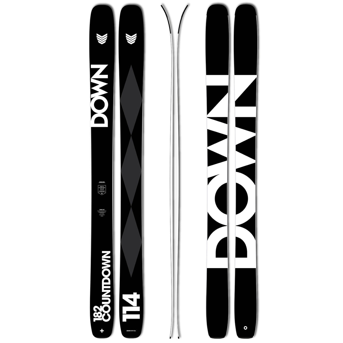 DOWN COUNTDOWN CARBON 114 24/25