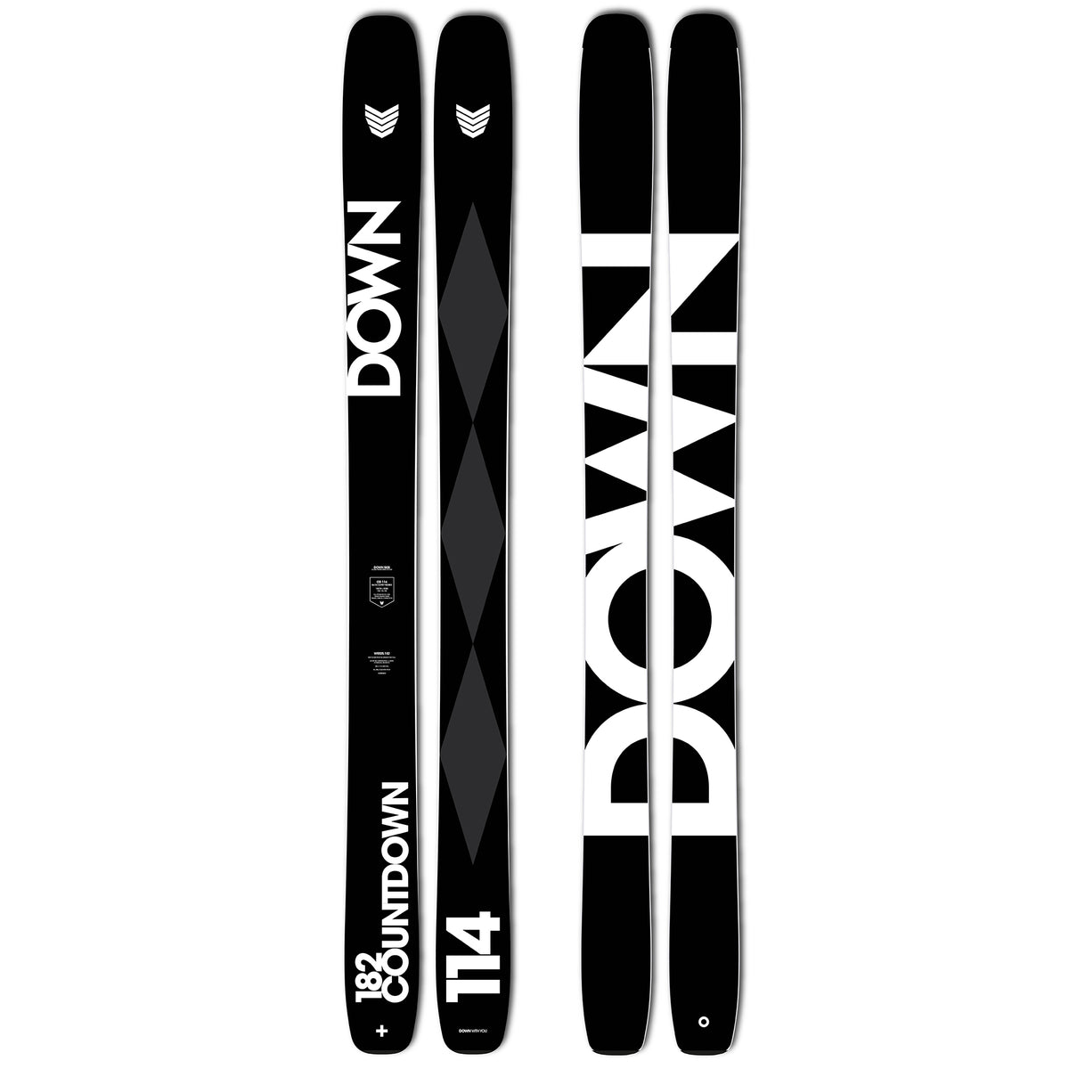 DOWN COUNTDOWN CARBON 114 24/25