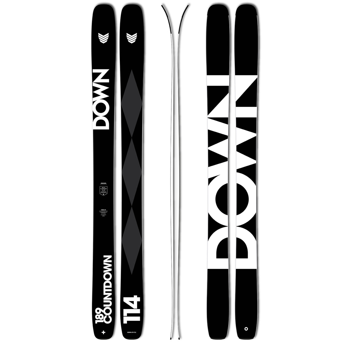 DOWN COUNTDOWN CARBON 114 24/25