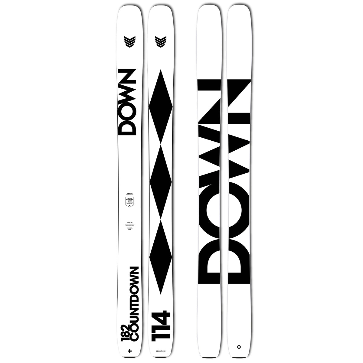 DOWN COUNTDOWN CARBON 114 L 24/25