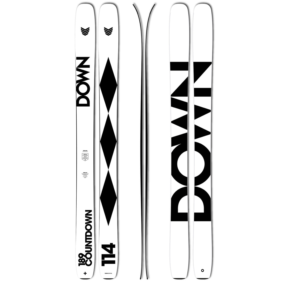 DOWN COUNTDOWN CARBON 114 L 24/25