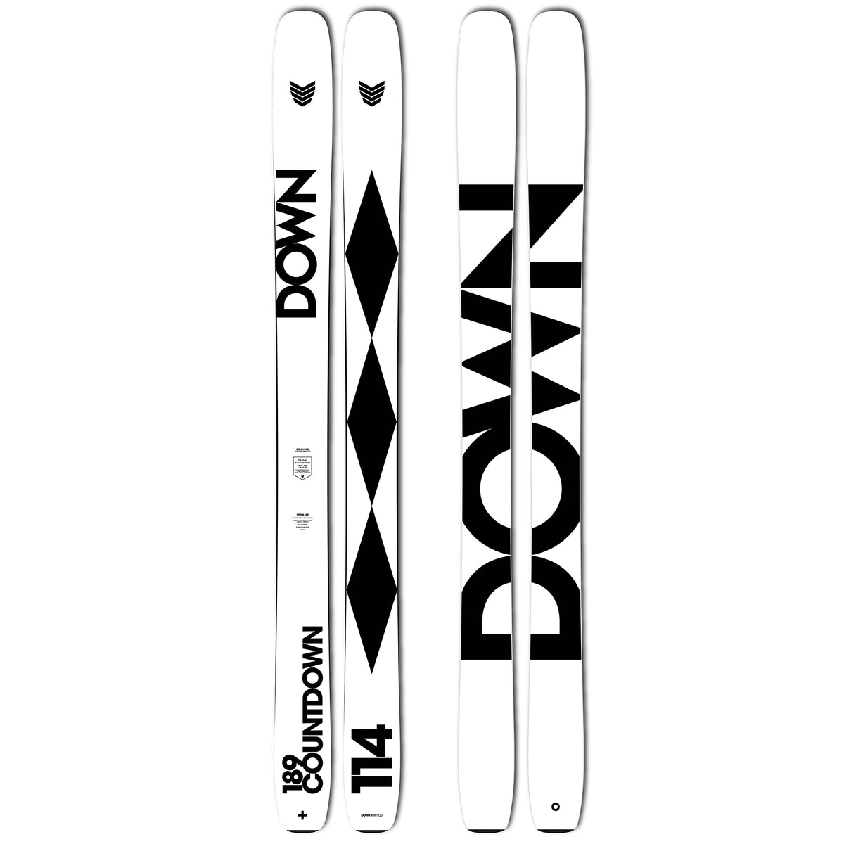 DOWN COUNTDOWN CARBON 114 L 24/25