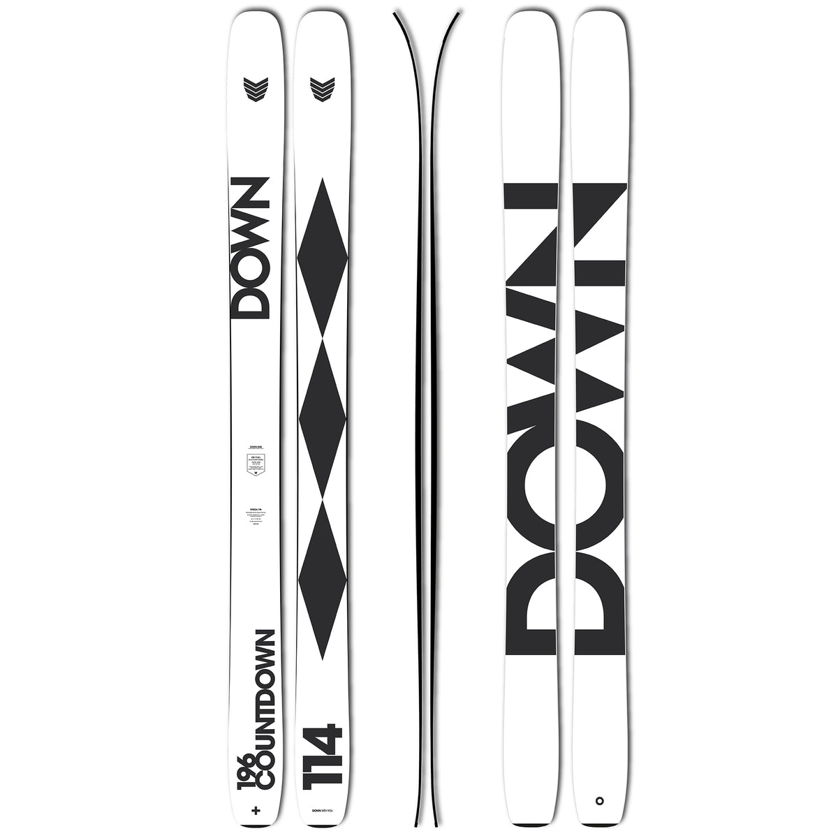 DOWN COUNTDOWN CARBON 114 L 24/25