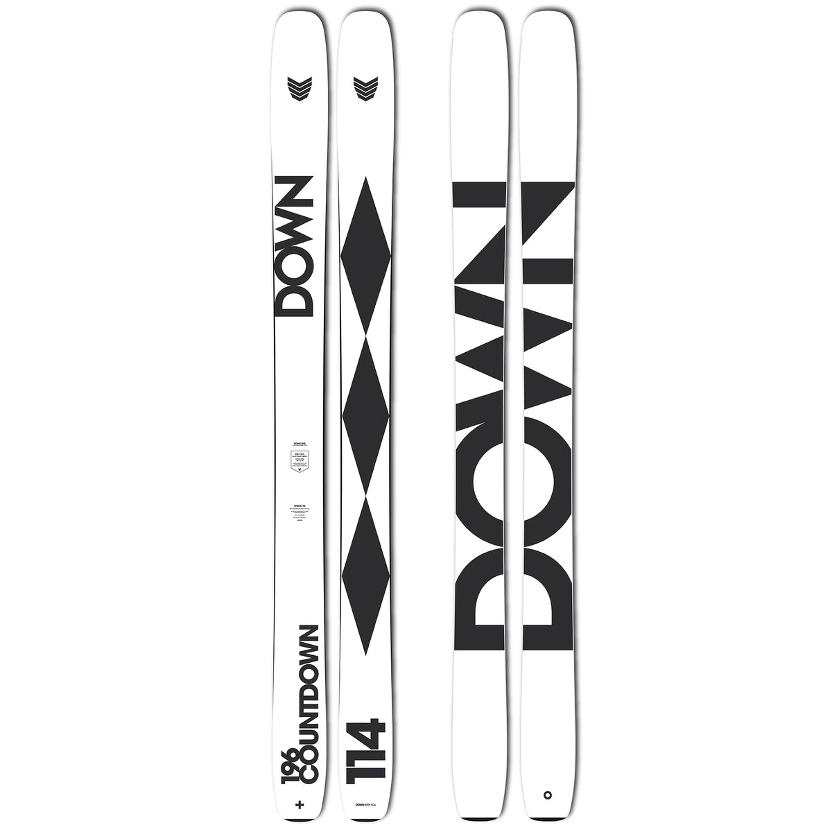 DOWN COUNTDOWN CARBON 114 L 24/25