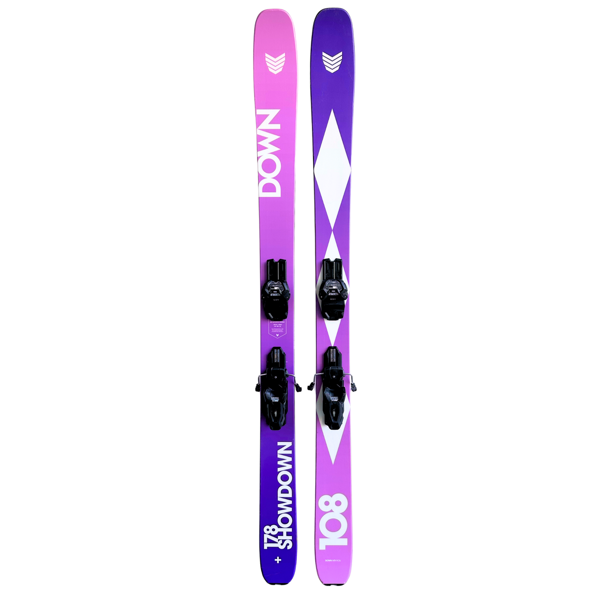DOWN SHOWDOWN 108 178 REFURBED + TYROLIA ATTACK LYT 11