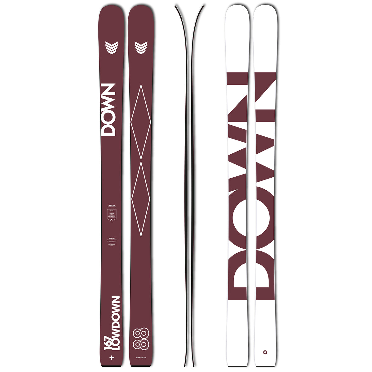 DOWN LOWDOWN CARBON 88 24/25