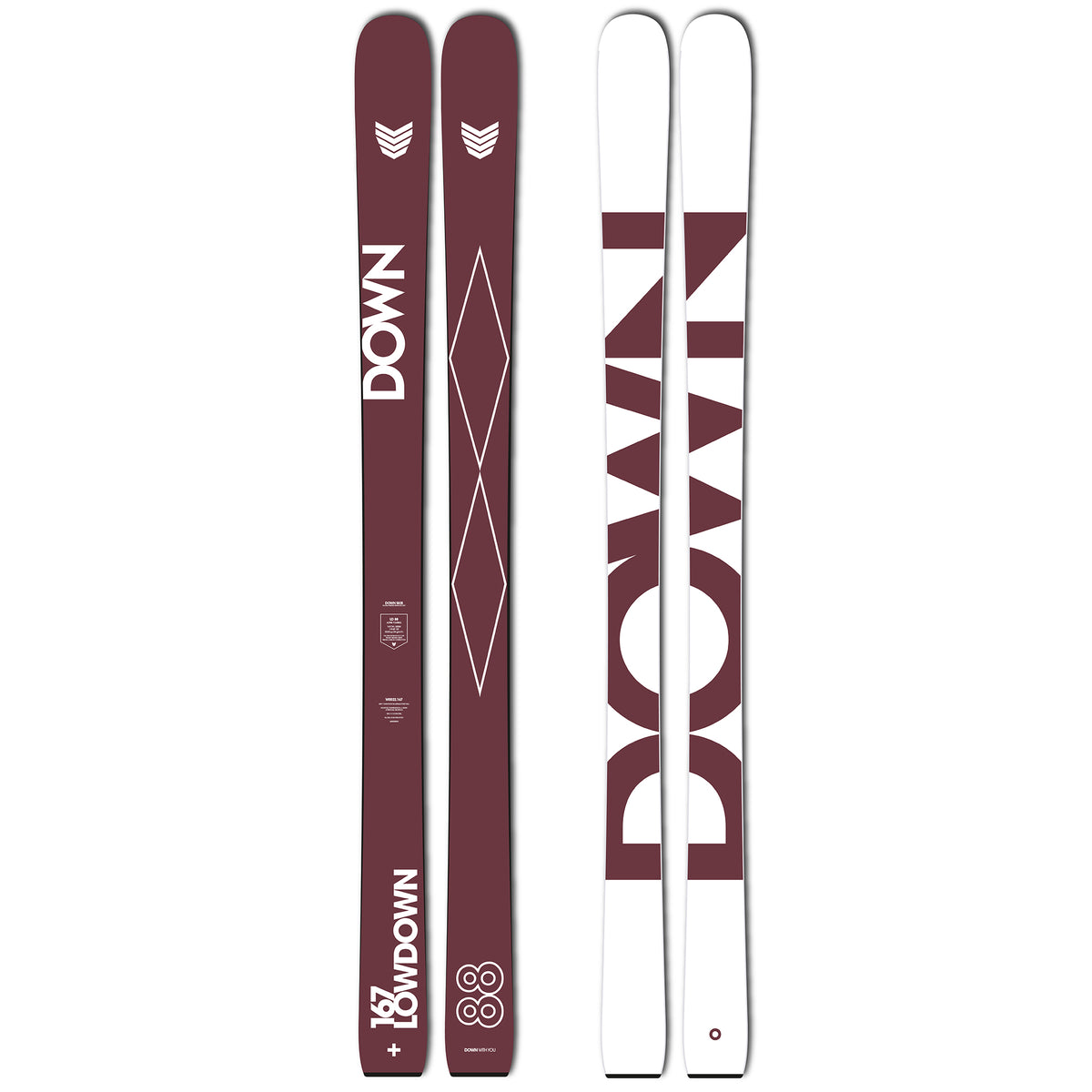 DOWN LOWDOWN CARBON 88 24/25
