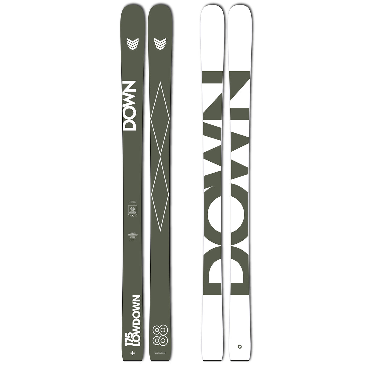 DOWN LOWDOWN CARBON 88 24/25