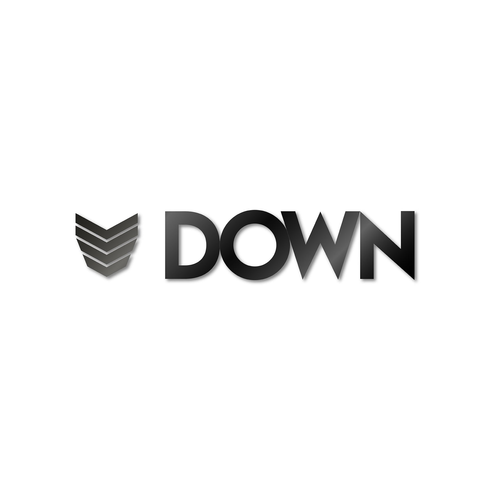 DOWN STICKER CORPO
