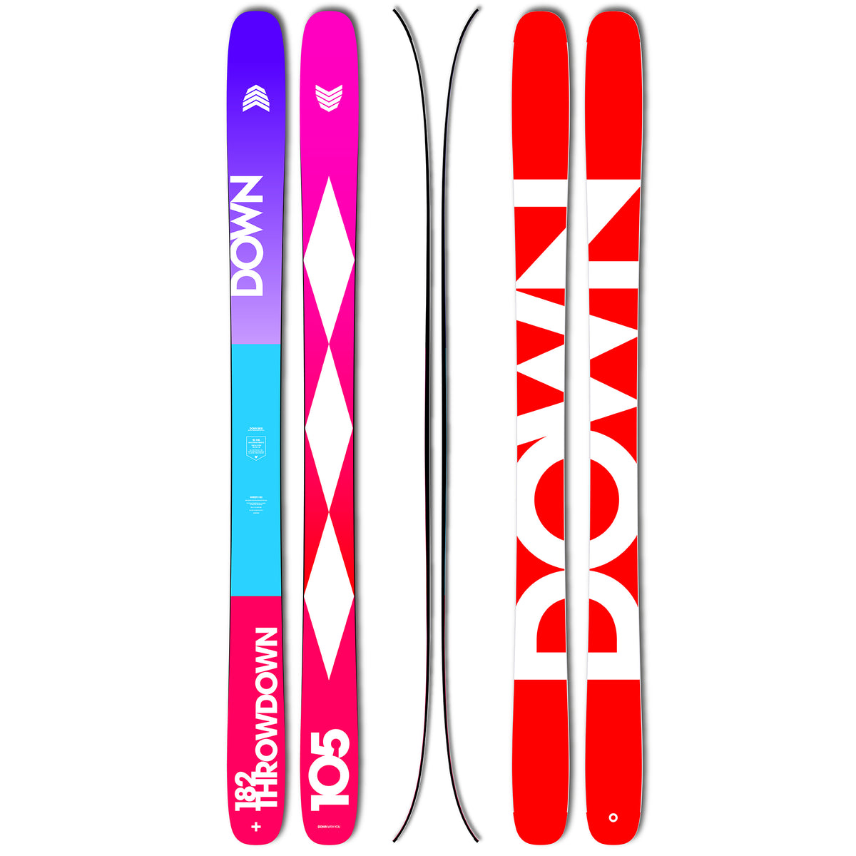 DOWN THROWDOWN CARBON 105 24/25