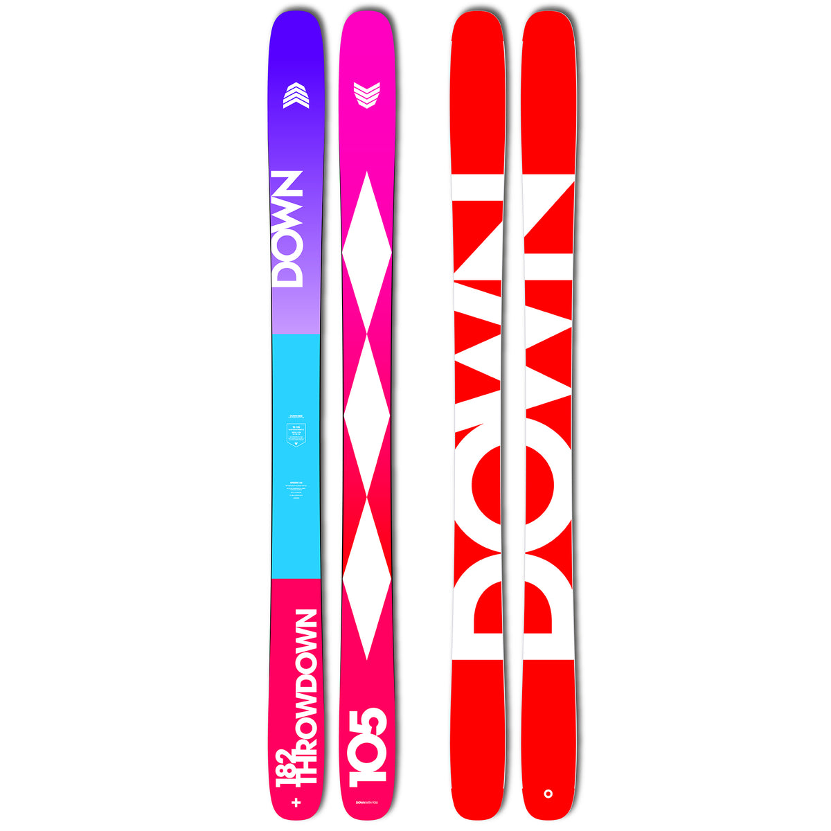 DOWN THROWDOWN CARBON 105 24/25