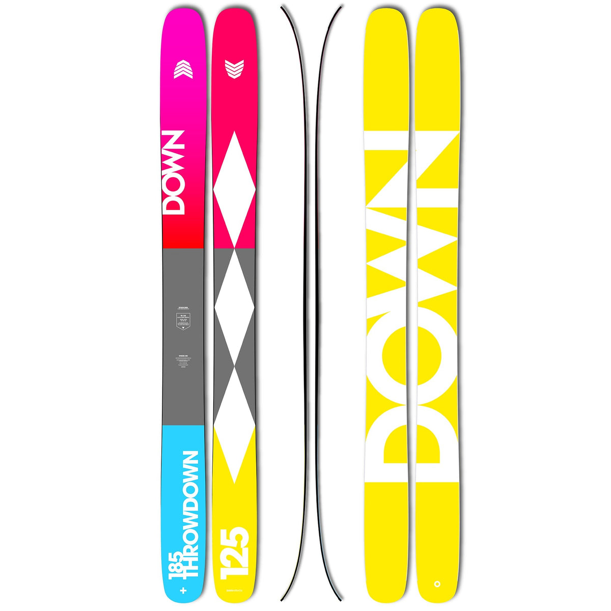 DOWN THROWDOWN CARBON 125 24/25 185 B-GRADE