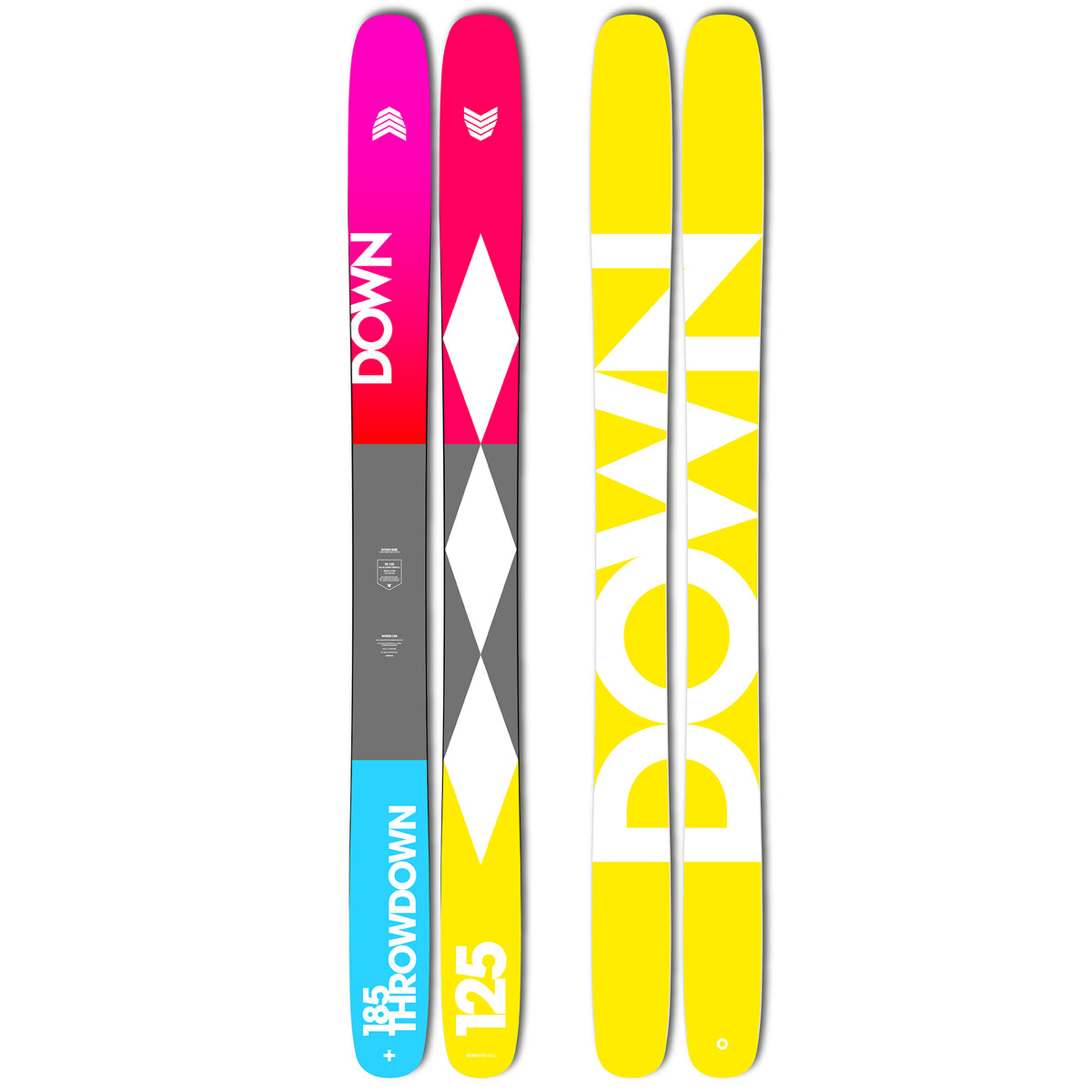 DOWN THROWDOWN CARBON 125 24/25 185 B-GRADE