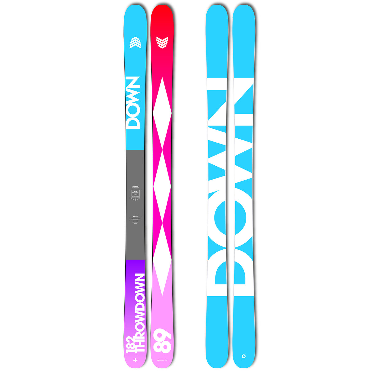 DOWN THROWDOWN CARBON 89 24/25 182 B-GRADE