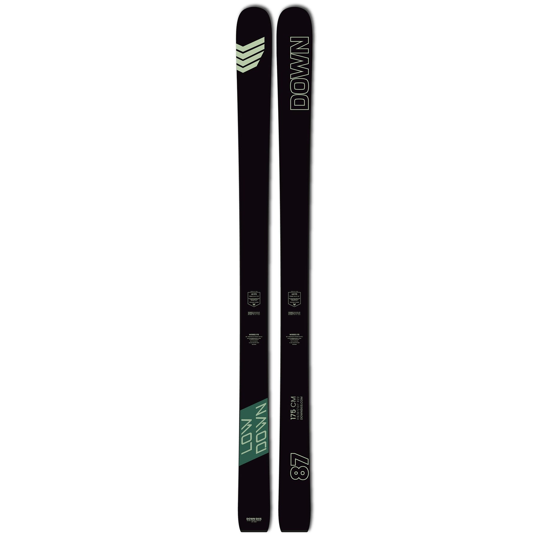 DOWN SKIS // Global Freeride Ski Company // Factory Direct Since 2009